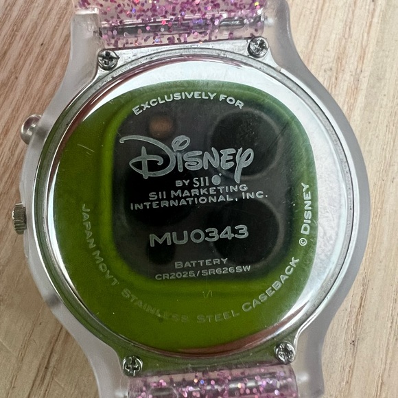 Rare Disney SII marketing Seiko tinker bell animated watch NEW BATTERY - Picture 8 of 14